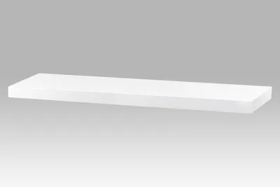 Obrázek produktu pro Autronic Polička 80cm P-005 WT - Bílá lesk