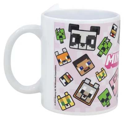 Keramik-Tasse 325 ml Minecraft Girl, offizielles Design