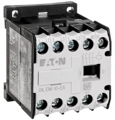 Immagine prodotto di Contattore 9A 3P 230V AC 1Z 0R DILEM-10-EA (230V50HZ,240V60HZ) EATON