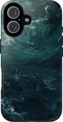 Produktbild von Dunkle Wasserwirbel – Hülle Kompatibel mit iPhone 16
