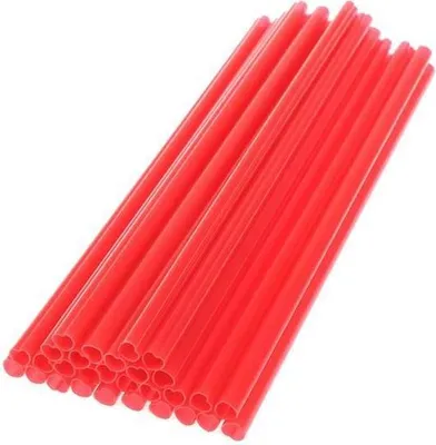 Produktbild von Herzförmige Strohhalme - 25 Stück