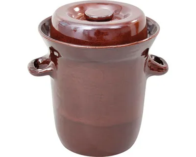 Obrázek produktu pro Zelák MORAVA s víkem keramický 25 l