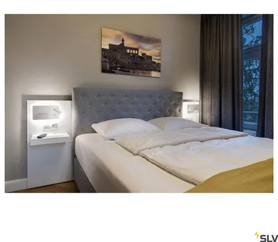 Produktbild von SLV Somnila Spot LED Wandaufbauleuchte inkl. USB