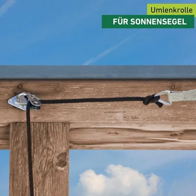 Produktbild von Seilzug-Set zum Straffen & Abspannen von Sonnensegel