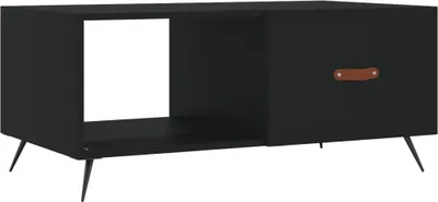 Produktbild von vidaXL Couchtisch Schwarz 90x50x40 cm Holzwerkstoff