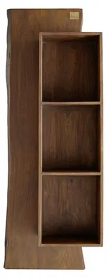 Immagine prodotto di MASSIVMOEBEL24 | mensola in legno di Acacia 50x22x147 marrone laccato PURE ACACIA #201