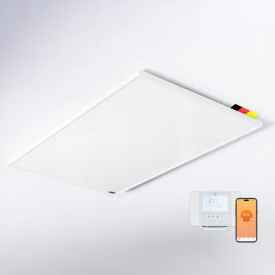 Obrázek produktu pro Infračervené stropní topení - 600 wattů - Elektrické - Chytrá domácnost, Wi-Fi