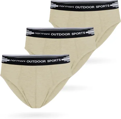 Image de Normani, lot de 3 slips en Laine pour hommes