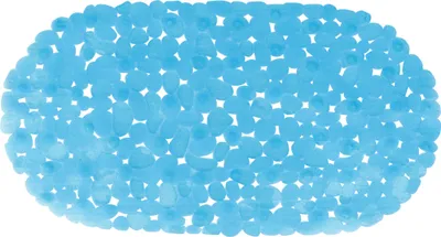 Produktbild von MSV 3700703942962, Blau, Einfarbig, Oval, Polyvinylchlorid (PVC), 99 x 39 cm