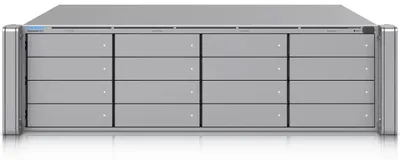 Produktbild von Ubiquiti Enterprise Network Video Recorder, 1080p, 2160p, 4320p, 32000 MB, 2.5/3.5", 10000 Mbit/s, 3U, Grau