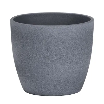 Produktbild von Scheurich Übertopf Serie 920 dark stone Ø 19 cm