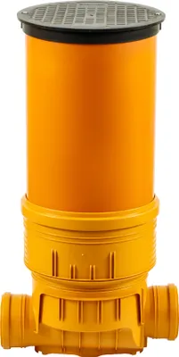 Produktbild von ScarMaxx, Kontrollschacht Revisionsschacht DN 400, Schachtboden, 0,75m, 2x 160