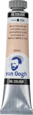 Image de Van Gogh peinture à l'huile tube 20 ml jaune de Naples rouge 224