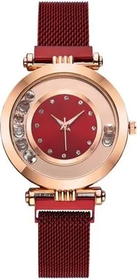 Produktbild von Elegante Oprah Damenuhr in Rot - Stilvoll und Vielseitig KP22624