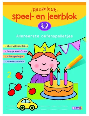Produktbild von Lernblock für Bildungs- und Beobachtungsspiele zum Schreiben- und Farbenlernen