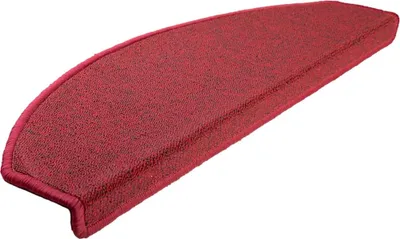 Zdjęcie produktu dla vidaXL Podkładki pod nogi 20 szt. 65x24x4 cm czerwone półokrągłe duże