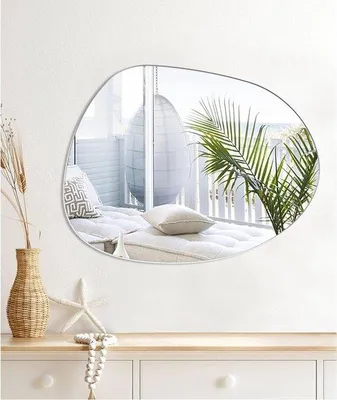 Produktbild von Wandspiegel asymmetrisches Design - 38 x 47,8 cm