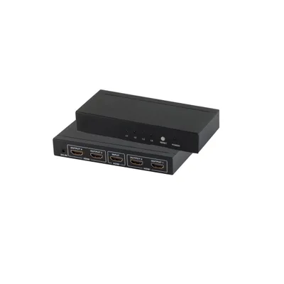 Immagine prodotto di Distributore HDMI a massima connettività S/CONN, 1 x IN 4 x OUT con alimentatore, 4K2K, 3D, VER1.4 (05-03004)