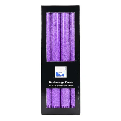 Image de Set de bougies en stéarine - violet