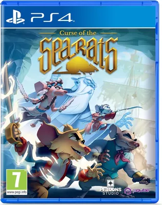 Produktbild von PQube Curse of the Sea Rats, PlayStation 4, E10+ (Jeder über 10 Jahre)