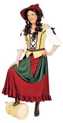Produktbild von Tavernen Mädchen Kostüm Mittelalter Damen Größe: 36/38