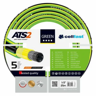 CELLFAST Gartenschlauch GREEN ATS 1/2" 25m