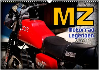 Produktbild von Motorrad-Legenden - MZ (Wandkalender 2026 DIN A3 quer), CALVENDO Monatskalender