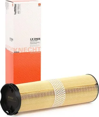 Produktbild von MAHLE LX 816/6 Luftfilter passend für MERCEDES-BENZ E-Klasse Limousine (W211)