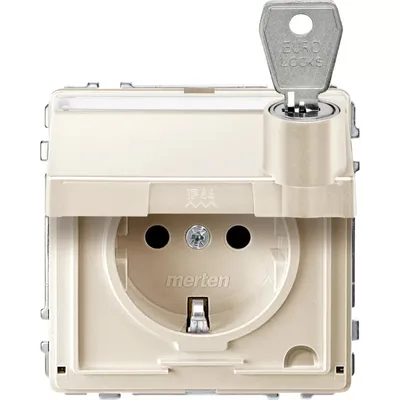 Produktbild von Merten SCHUKO-Steckdose ws MEG2316-7244