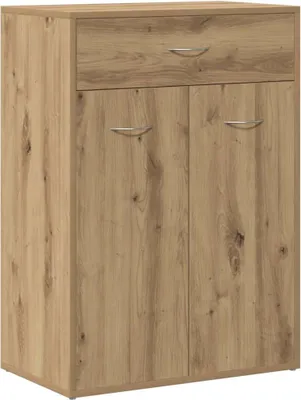Obrázok produktu pre vidaXL Botník Artisan dub 60x35x84 cm Materiál na báze dreva
