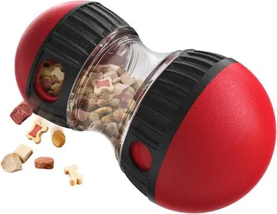 Produktbild von Hunde Spielzeug - Hundekauwspielzeug - Hundefutter Spielzeug - Hunde Schnellfutter Ball - Hunde Kau Spielzeug für mentale Stimulation