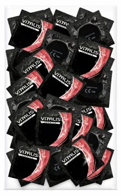 Image de VITALIS Sensation - 100 préservatifs avec effet 3 en 1, Image générée par une IA