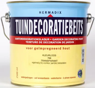 Produktbild von Gartendekorationsbeize 768 farblos 2500 ml Hermadix