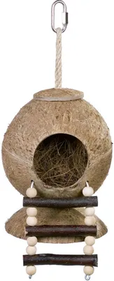 Immagine prodotto di Casetta di cocco Nobby con scala 31 x 11,5 cm