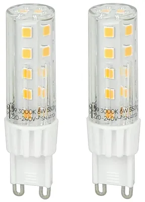 Productafbeelding van LED Line LED Insteeklamp G9 Helder - 6W 550lm 2700K - Extra Warmwit - Vervangt 60W - 2 stuks