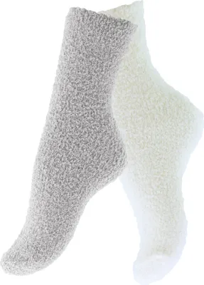 Produktbild von Yenita® Kuschelsocken 4 Paar 36-41 grau-weiss
