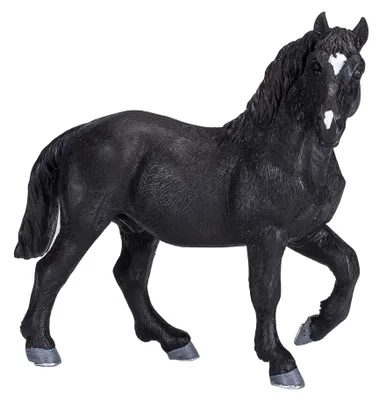 Obrázek produktu pro Mojo Fun Percheron, 3 rok/roky, HORSE WORLD, Černá, Polyvinylchlorid (PVC)