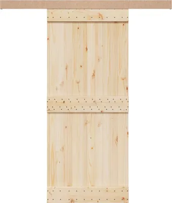 Zdjęcie produktu dla System do montażu drzwi przesuwnych, 183 cm, aluminium, srebrny