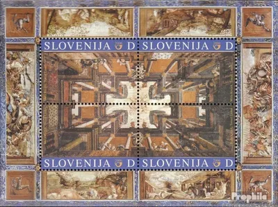 Produktbild von Briefmarken Slowenien 2006 Mi Block29 (kompl.Ausg.) gestempelt Denkmalerei
