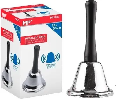 Produktbild von Metalowy dzwonek z rączką do użytku ręcznego