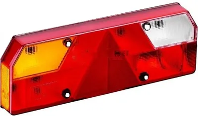 Image de Semi-remorque lunette arrière gauche, remorque Schmitz, 098295016, SR0023C, SRL0023C