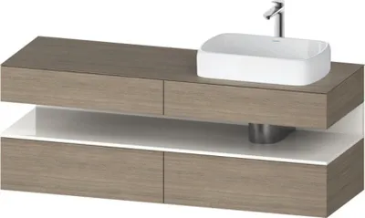 Produktbild von Duravit QA4778022350010 QTG KWTU WH Ek. 1600x550x600 Ei Tra
