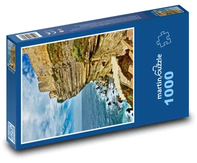 Zdjęcie produktu dla martinpuzzle - Puzzle 1000 - Korsyka - morze, wybrzeże