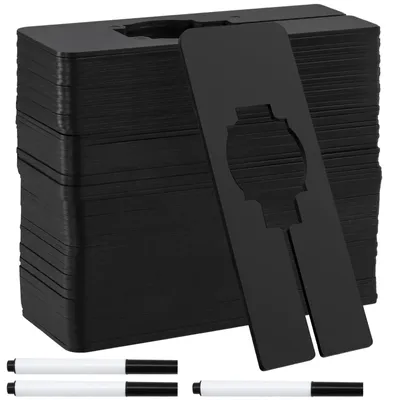 Produktbild von Solidchoice – Set mit 60 rechteckigen Kleiderbügelhaltern für Kleiderschränke
