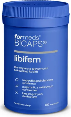 Productafbeelding van ForMeds Bicaps LibiFEM, 60 veganistische capsules