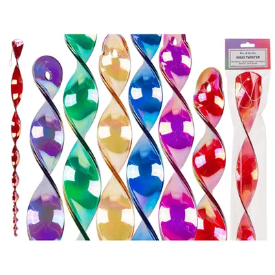 Produktbild von Windspirale, dekoratives Windspiel für den Außenbereich, ca. 40 cm Durchmesser