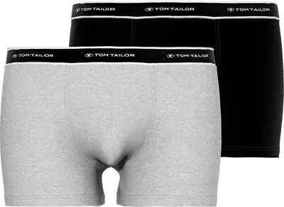 Produktbild von TOM TAILOR Herren Pants grau uni 2er Pack Größe: 7