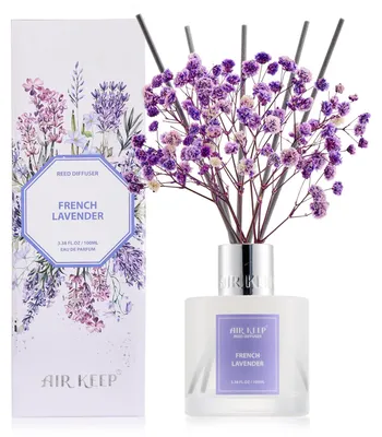 Reed Diffuser French Lavender, 100 ml, 8 Stäbchen, Raumduft
