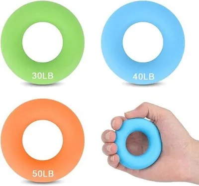 Produktbild von Famanu Handgriffverstärker für Muskeltraining - 3 Stück