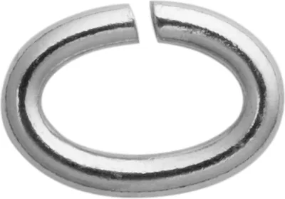 Produktbild von SELVA Bindering oval Edelstahl 7,00 x 5,00, Stärke 1,10mm